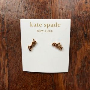 Kate Spade Tres Chic Earrings
